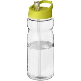 Bidon H2O Active® Base Tritan™ o pojemności 650 ml z dzióbkiem przezroczysty bezbarwny, limonka
