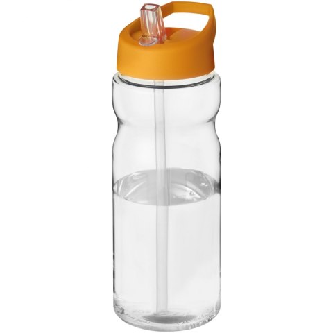 Bidon H2O Active® Base Tritan™ o pojemności 650 ml z dzióbkiem przezroczysty bezbarwny, pomarańczowy