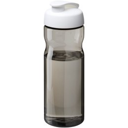 Bidon H2O Active® Base Tritan™ o pojemności 650 ml z klapką ciemnografitowy, biały