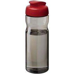 Bidon H2O Active® Base Tritan™ o pojemności 650 ml z klapką ciemnografitowy, czerwony
