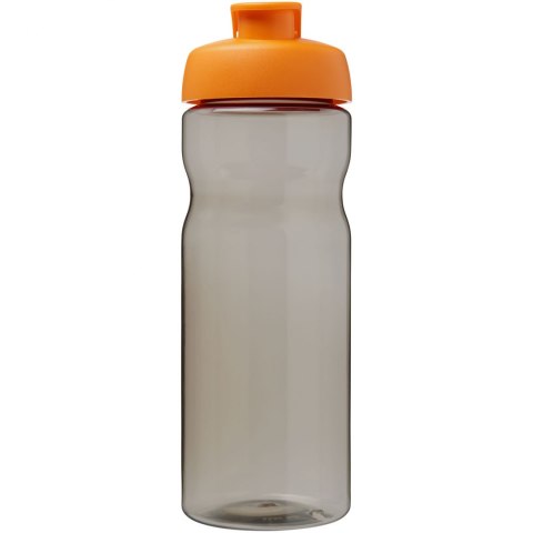 Bidon H2O Active® Base Tritan™ o pojemności 650 ml z klapką ciemnografitowy, pomarańczowy