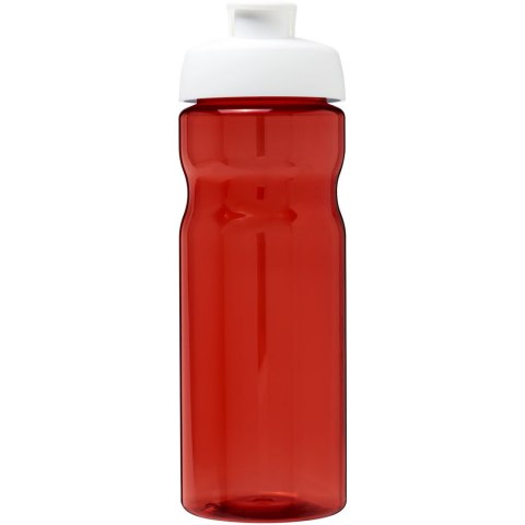 Bidon H2O Active® Base Tritan™ o pojemności 650 ml z klapką czerwony, biały
