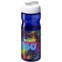 Bidon H2O Active® Base Tritan™ o pojemności 650 ml z klapką niebieski, biały