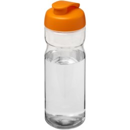 Bidon H2O Active® Base Tritan™ o pojemności 650 ml z klapką przezroczysty bezbarwny, pomarańczowy