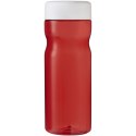 Bidon H2O Active® Base Tritan™ o pojemności 650 ml z zakrętką czerwony, biały