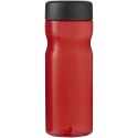 Bidon H2O Active® Base Tritan™ o pojemności 650 ml z zakrętką czerwony, czarny