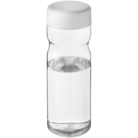 Bidon H2O Active® Base Tritan™ o pojemności 650 ml z zakrętką przezroczysty bezbarwny, biały