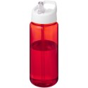 Bidon H2O Active® Octave Tritan™ o pojemności 600 ml z dzióbkiem czerwony, biały