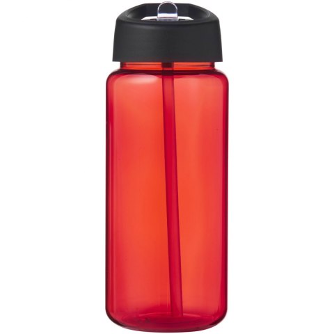 Bidon H2O Active® Octave Tritan™ o pojemności 600 ml z dzióbkiem czerwony, czarny