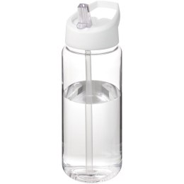 Bidon H2O Active® Octave Tritan™ o pojemności 600 ml z dzióbkiem przezroczysty bezbarwny, biały