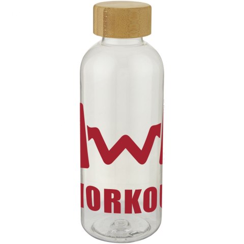 Bidon Ziggs o pojemności 650 ml z plastiku z recyklingu przezroczysty