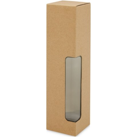 Bidon Ziggs o pojemności 650 ml z plastiku z recyklingu przeźroczysty brunatny