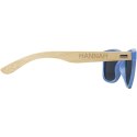 Okulary przeciwsłoneczne z bambusa Sun Ray niebieski