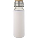 Szklana butelka Thor o pojemności 660 ml z neoprenowym pokrowcem biały