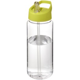 Bidon H2O Active® Octave Tritan™ o pojemności 600 ml z dzióbkiem przezroczysty bezbarwny, limonka