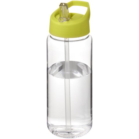 Bidon H2O Active® Octave Tritan™ o pojemności 600 ml z dzióbkiem przezroczysty bezbarwny, limonka