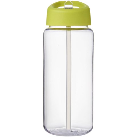 Bidon H2O Active® Octave Tritan™ o pojemności 600 ml z dzióbkiem przezroczysty bezbarwny, limonka
