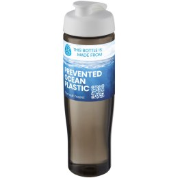 H2O Active® Eco Tempo 700 ml bidon z klapką biały, ciemnografitowy