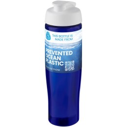 H2O Active® Eco Tempo 700 ml bidon z klapką biały, niebieski