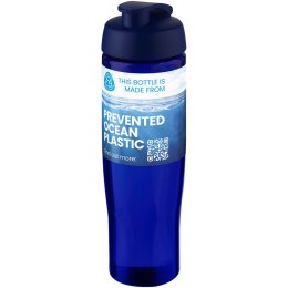 H2O Active® Eco Tempo 700 ml bidon z klapką niebieski, niebieski