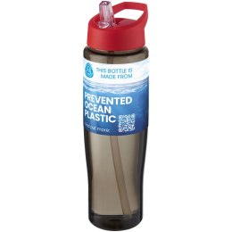 H2O Active® Eco Tempo 700 ml bidon z wyciąganym dzióbkiem czerwony, ciemnografitowy