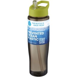 H2O Active® Eco Tempo 700 ml bidon z wyciąganym dzióbkiem limonka, ciemnografitowy