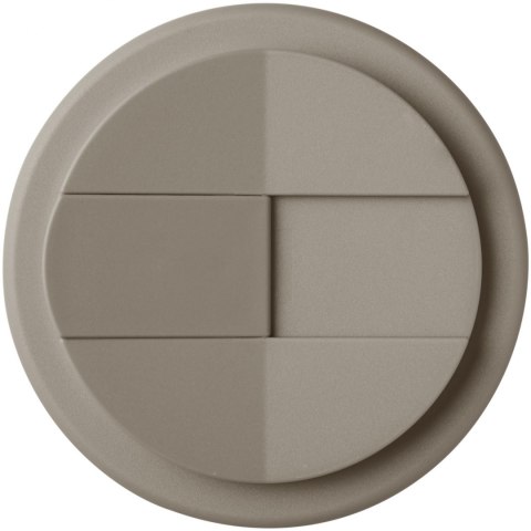 Izolowany kubek Americano® Renew o pojemności 350 ml z odporną na rozlanie pokrywką szary kamienny