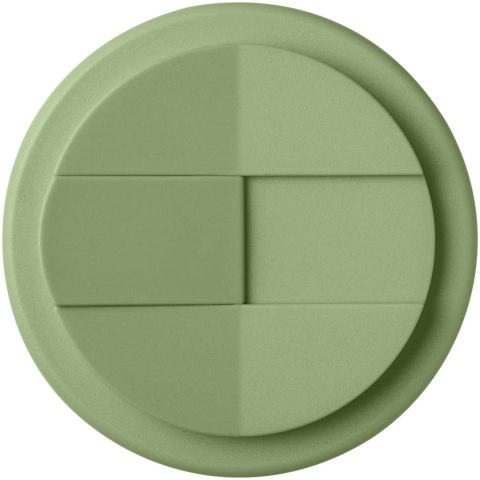 Izolowany kubek Americano® Renew o pojemności 350 ml z odporną na rozlanie pokrywką zielony butelkowy