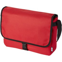 Omaha torba na ramię z tworzywa sztucznego pochodzącego z recyklingu czerwony