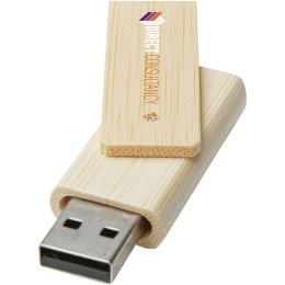 Pamięć USB Rotate o pojemności 16 GB wykonana z bambusa beżowy