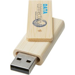 Pamięć USB Rotate o pojemności 4GB wykonana z bambusa beżowy