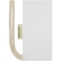 Plecak ściągany sznurkiem Orissa z bawełny organicznej z certyfikatem GOTS o gramaturze 140 g/m² biały