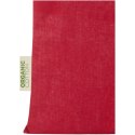 Torba na zakupy Orissa z bawełny organicznej z certyfikatem GOTS o gramaturze 140 g/m² czerwony