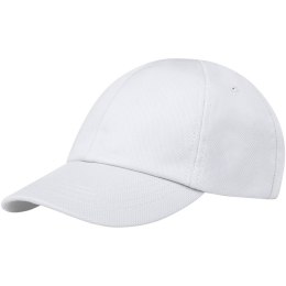 Cerus 6-panelowa luźna czapka z daszkiem biały