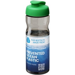 H2O Active® Eco Base 650 ml bidon sportowy z odchylaną pokrywką jasnozielony, ciemnografitowy