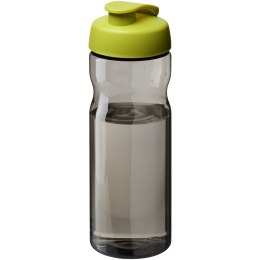H2O Active® Eco Base 650 ml bidon sportowy z odchylaną pokrywką limonka, ciemnografitowy