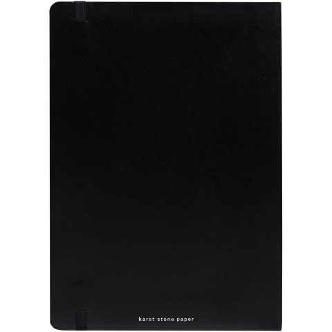 Karst® A5 notatnik w miękkiej oprawie czarny