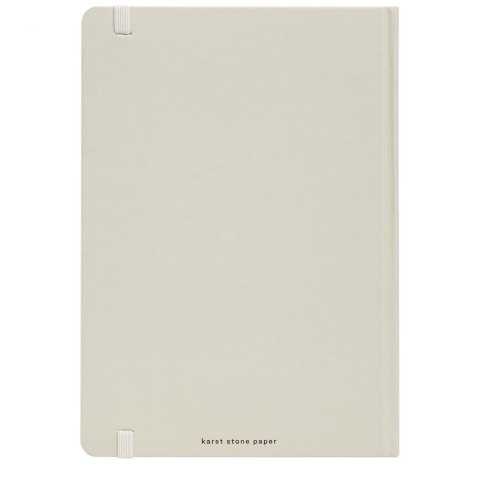 Karst® A5 notatnik w twardej oprawie beżowy