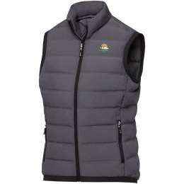 Caltha women's insulated down bodywarmer szary sztormowy