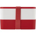 MIYO dwupoziomowe pudełko na lunch czerwony, biały, czerwony