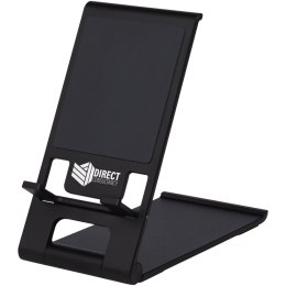 Rise smukły aluminiowy stojak na telefon czarny