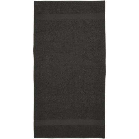Amelia bawełniany ręcznik kąpielowy o gramaturze 450 g/m² i wymiarach 70 x 140 cm antracyt