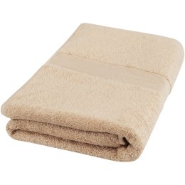 Amelia bawełniany ręcznik kąpielowy o gramaturze 450 g/m² i wymiarach 70 x 140 cm beżowy