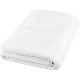 Amelia bawełniany ręcznik kąpielowy o gramaturze 450 g/m² i wymiarach 70 x 140 cm biały