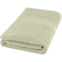 Amelia bawełniany ręcznik kąpielowy o gramaturze 450 g/m² i wymiarach 70 x 140 cm jasnoszary