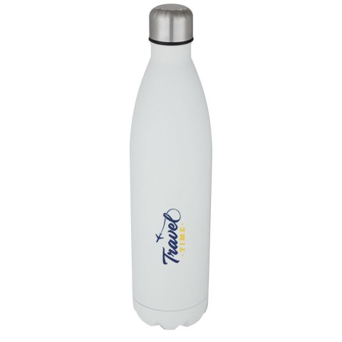 Cove 1 L vacuum insulated stainless steel bottle biały