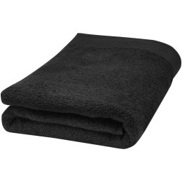 Ellie bawełniany ręcznik kąpielowy o gramaturze 550 g/m² i wymiarach 70 x 140 cm czarny