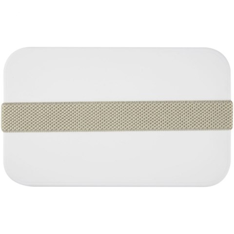 MIYO jednopoziomowe pudełko na lunch biały, szary kamienny