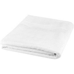 Riley bawełniany ręcznik kąpielowy o gramaturze 550 g/m² i wymiarach 100 x 180 cm biały