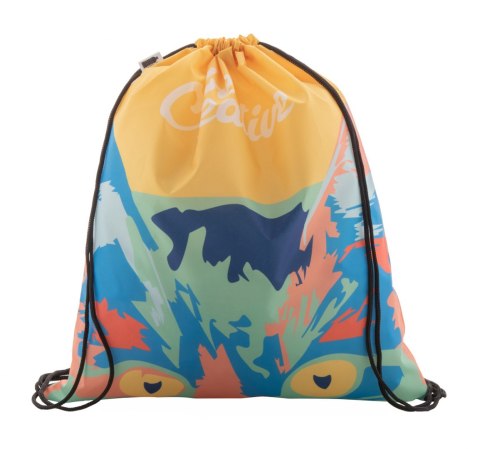 CreaDraw RPET personalizowany worek ze sznurkami